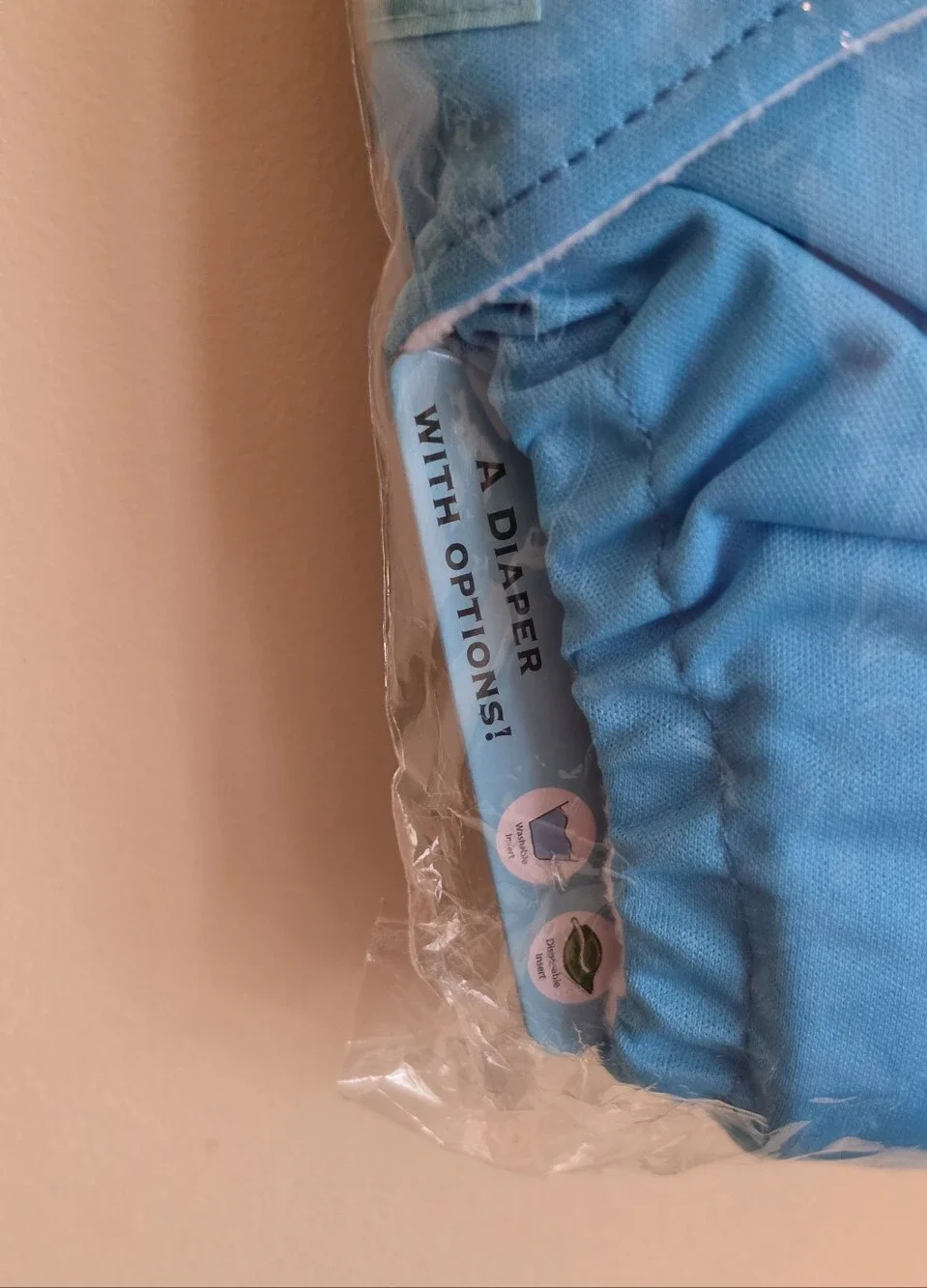 Charlie Banana Reusable One Size Diaper Cover - Blue NIP